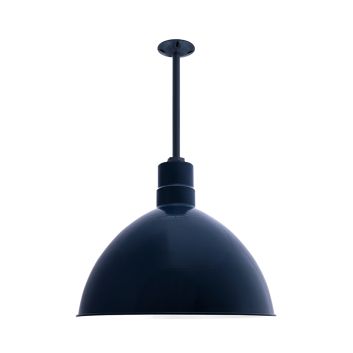 Wilcox Deep Bowl Stem Pendant Light - 24