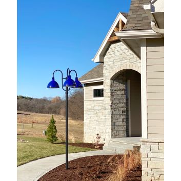 Wilcox Nautical LED Triple Post Mount Light