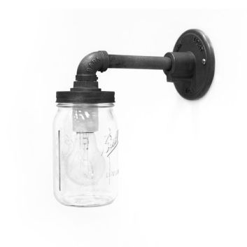 Rowland Ball Jar Wall Sconce