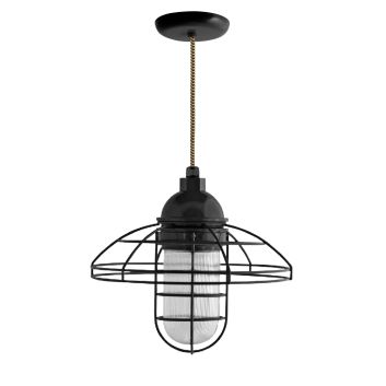 Blue Collar LED Cord Pendant Light