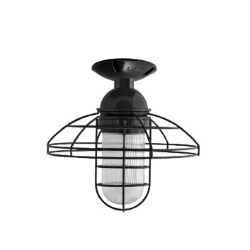 Blue Collar LED Flush Mount Light