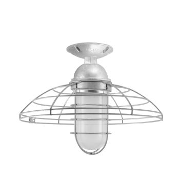 Blue Collar LED Flush Mount Light