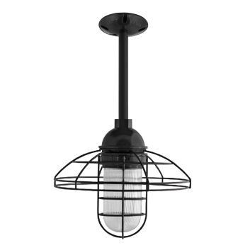 Blue Collar LED Stem Pendant Light