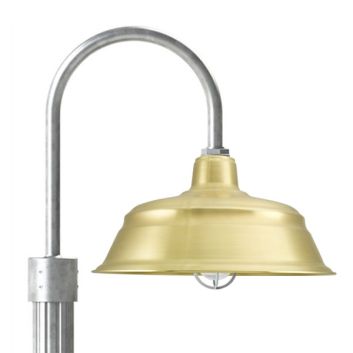 Bomber Nautical LED Single Post Mount Light