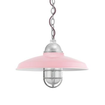 Bridgeport LED Vintage Industrial Chain Pendant Light