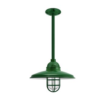 Bridgeport LED Vintage Industrial Stem Pendant Light