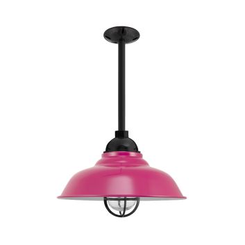 Chicago LED Vintage Industrial Stem Mount Pendant Light