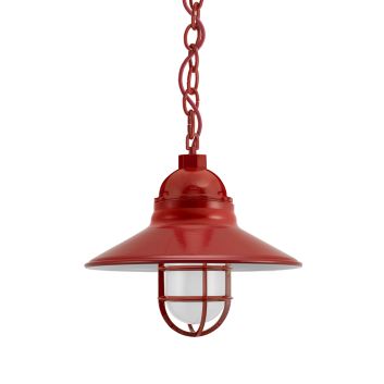 Cleveland LED Vintage Industrial Chain Pendant Light