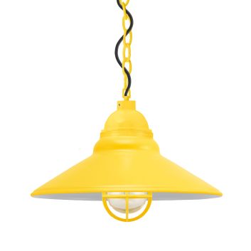 Cleveland LED Vintage Industrial Chain Pendant Light