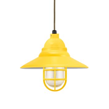 Cleveland LED Vintage Industrial Cord Pendant Light