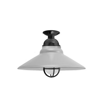Cleveland LED Vintage Industrial Flush Mount Light