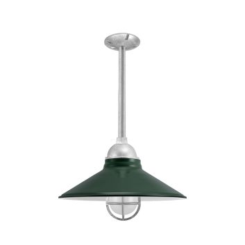Cleveland LED Vintage Industrial Stem Pendant Light