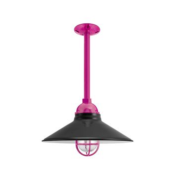 Cleveland LED Vintage Industrial Stem Pendant Light