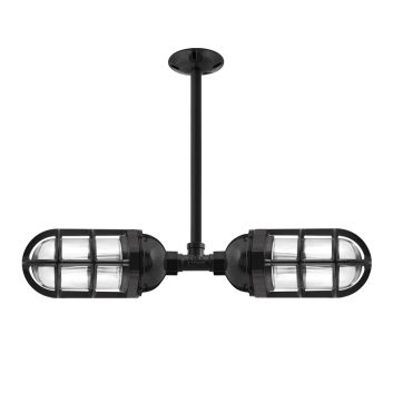 Industrial Loft LED Double Pendant Light