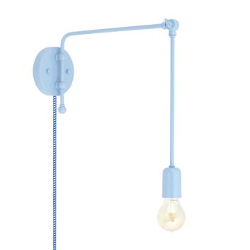Downtown Swing Arm Plug-In Wall Sconce