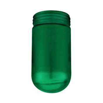 Green Jelly Jar Glass
