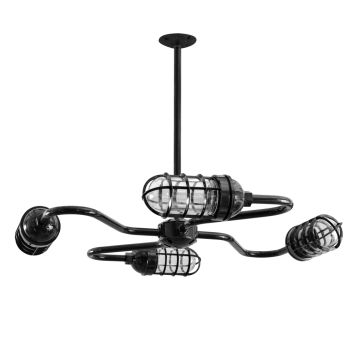 Orbiter LED 4-Light Chandelier