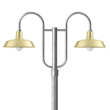 The Original™ Nautical LED Double Post Mount Light
