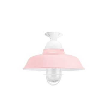 Rochester LED Vintage Industrial Flush Mount Light