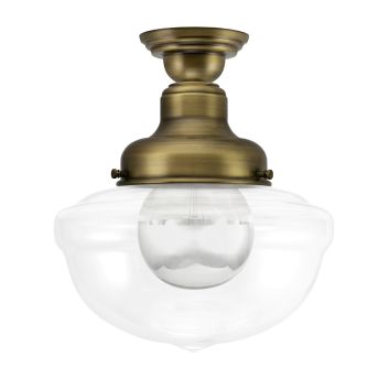 Acorn Schoolhouse Semi-Flush Mount Light