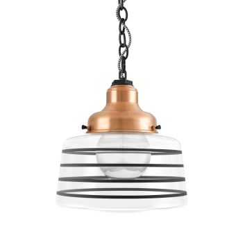 Drum Schoolhouse Chain Pendant Light
