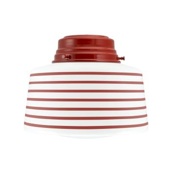 Drum Schoolhouse Flush Mount Light