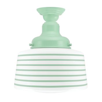 Drum Schoolhouse Semi-Flush Mount Light