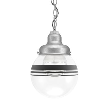 Round Schoolhouse Chain Pendant Light