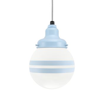Round Schoolhouse Cord Pendant Light