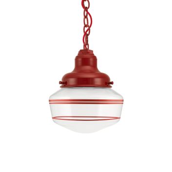 Primary LED Schoolhouse Chain Pendant Light