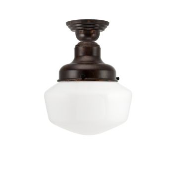 Primary Schoolhouse Semi-Flush Mount Light
