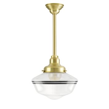 Primary Schoolhouse Stem Pendant Light