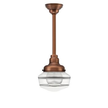 Primary Schoolhouse Stem Pendant Light
