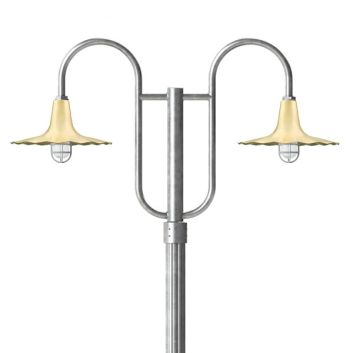 Seaside Nautical LED Double Post Mount Light