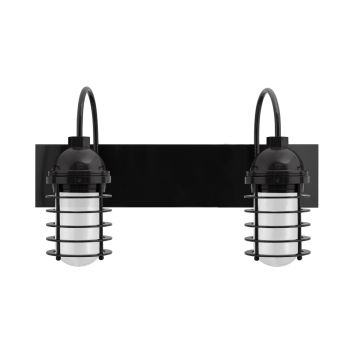Static Ring LED Double Vanity Light