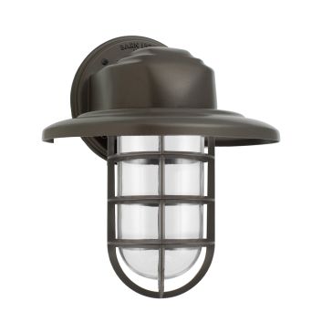 Quick Ship | Streamline LED Industrial Guard Sconce