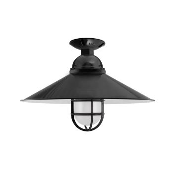 Syracuse LED Vintage Industrial Flush Mount Light
