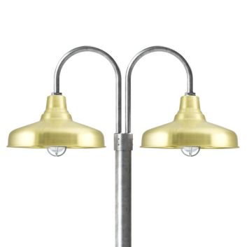 Union Nautical LED Double Post Mount Light