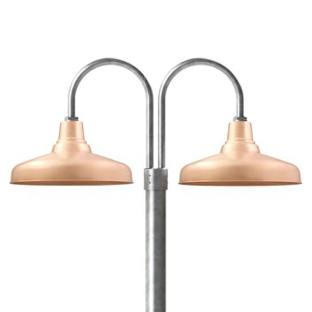 Union Double Post Mount Light