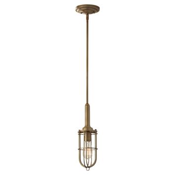 Sequestered Cage Stem Pendant Light